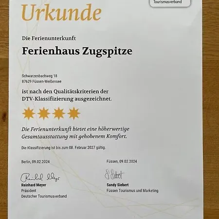 Zugspitze Hébergement de vacances *